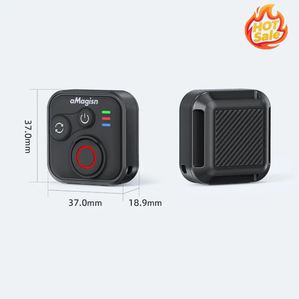 Bluetooth Remote Control + Wrist Strap for Insta360 & GoPro
