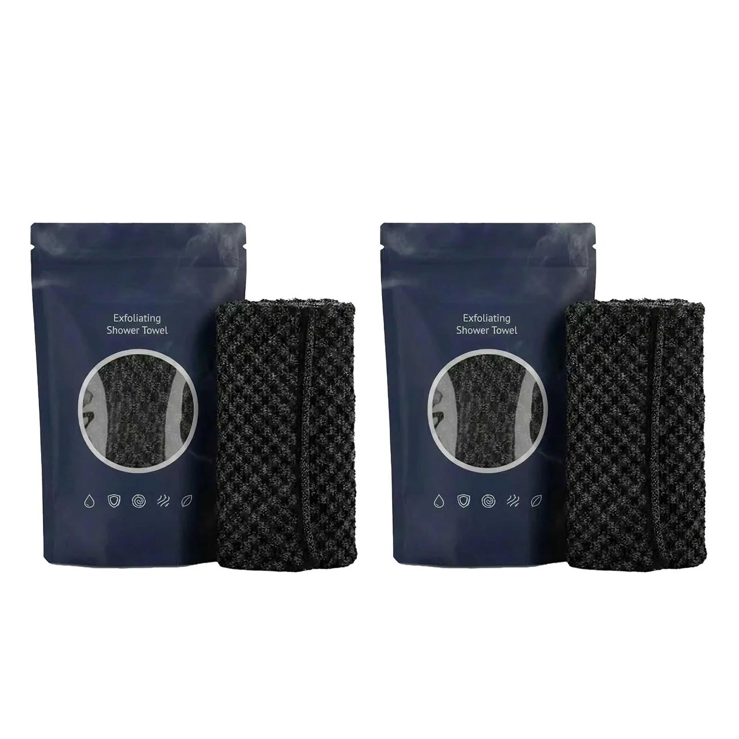 Nylon Exfoliating Bath Scrub Towel – Deep Cleanse & Soft Skin