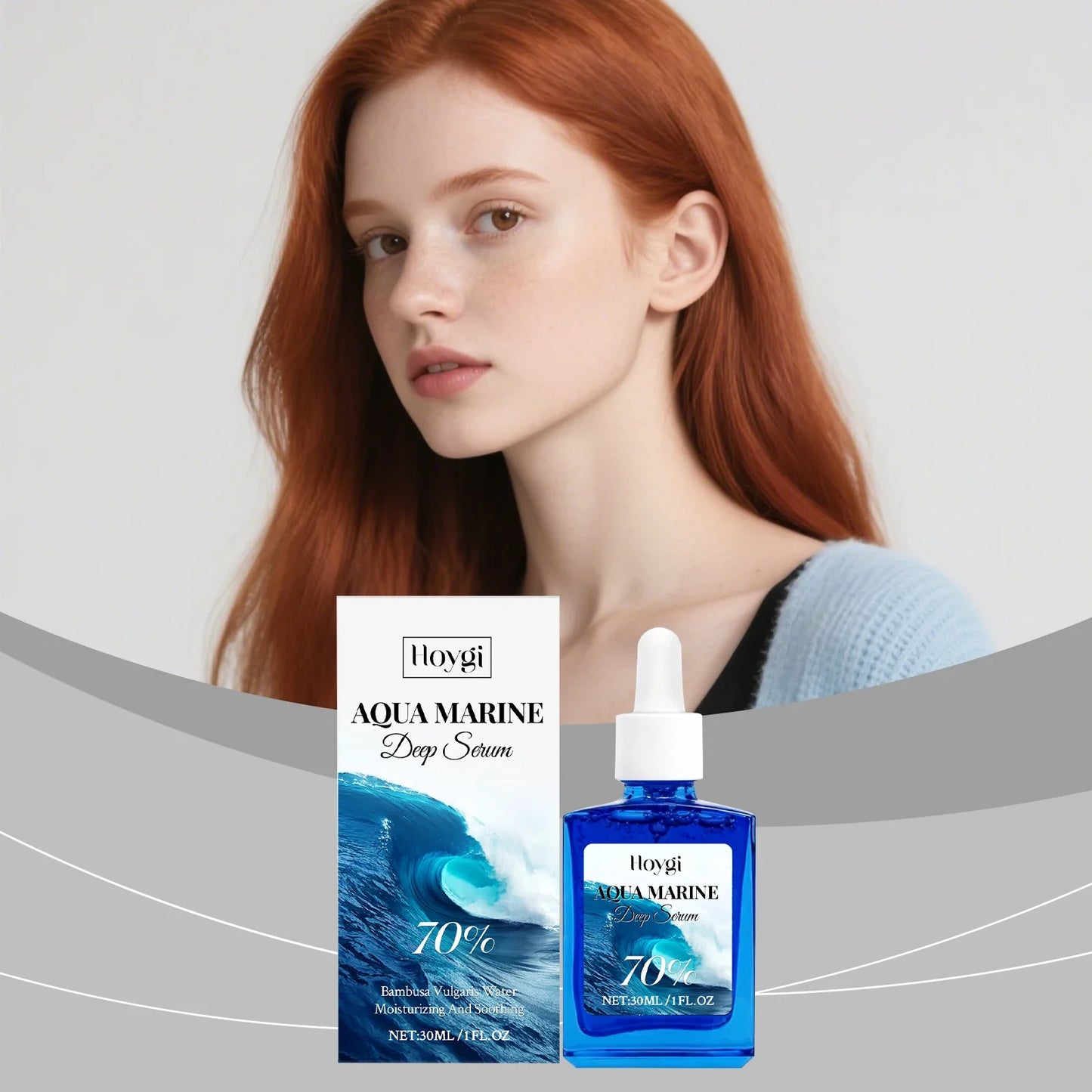 Marine Facial Serum – Hydrating & Brightening Skin Essence