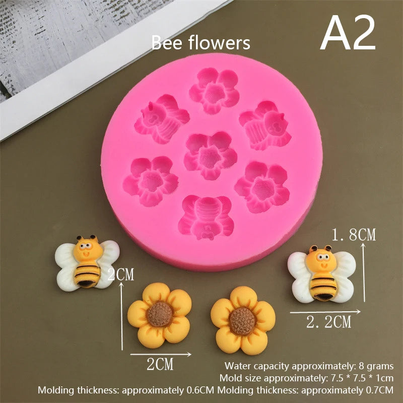 3D Flower Silicone Cake Mold – Nonstick Mousse & Chocolate Mould