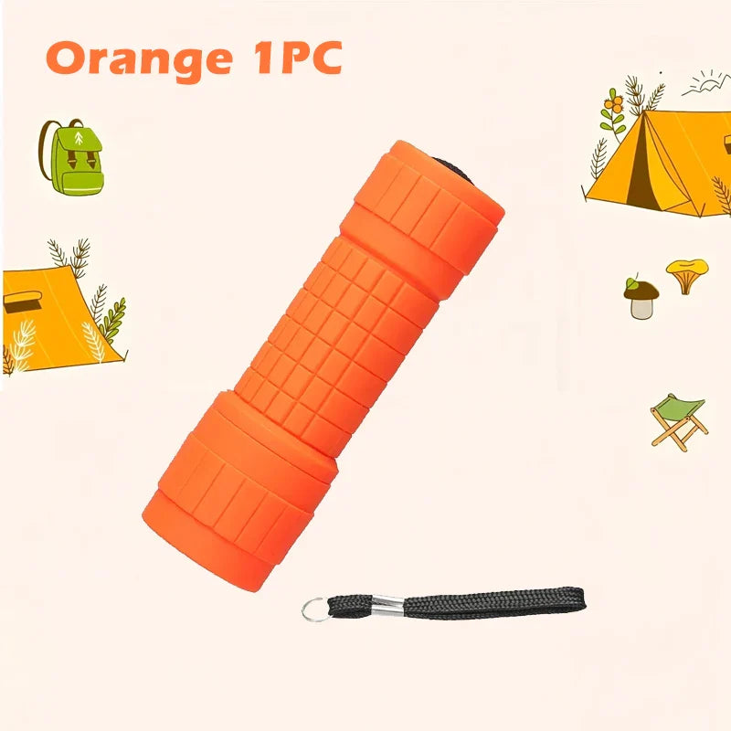 Mini 9-LED Pocket Flashlight | Waterproof Outdoor Torch & Gift