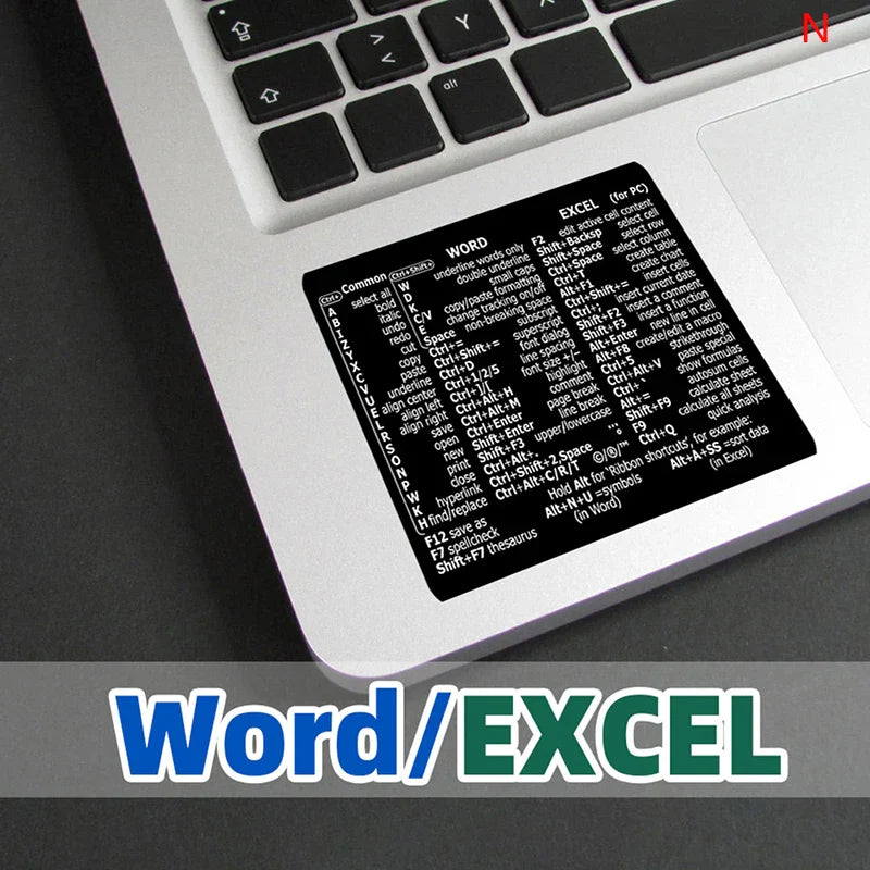 Windows PC Keyboard Shortcut Sticker – 14 Styles | PVC