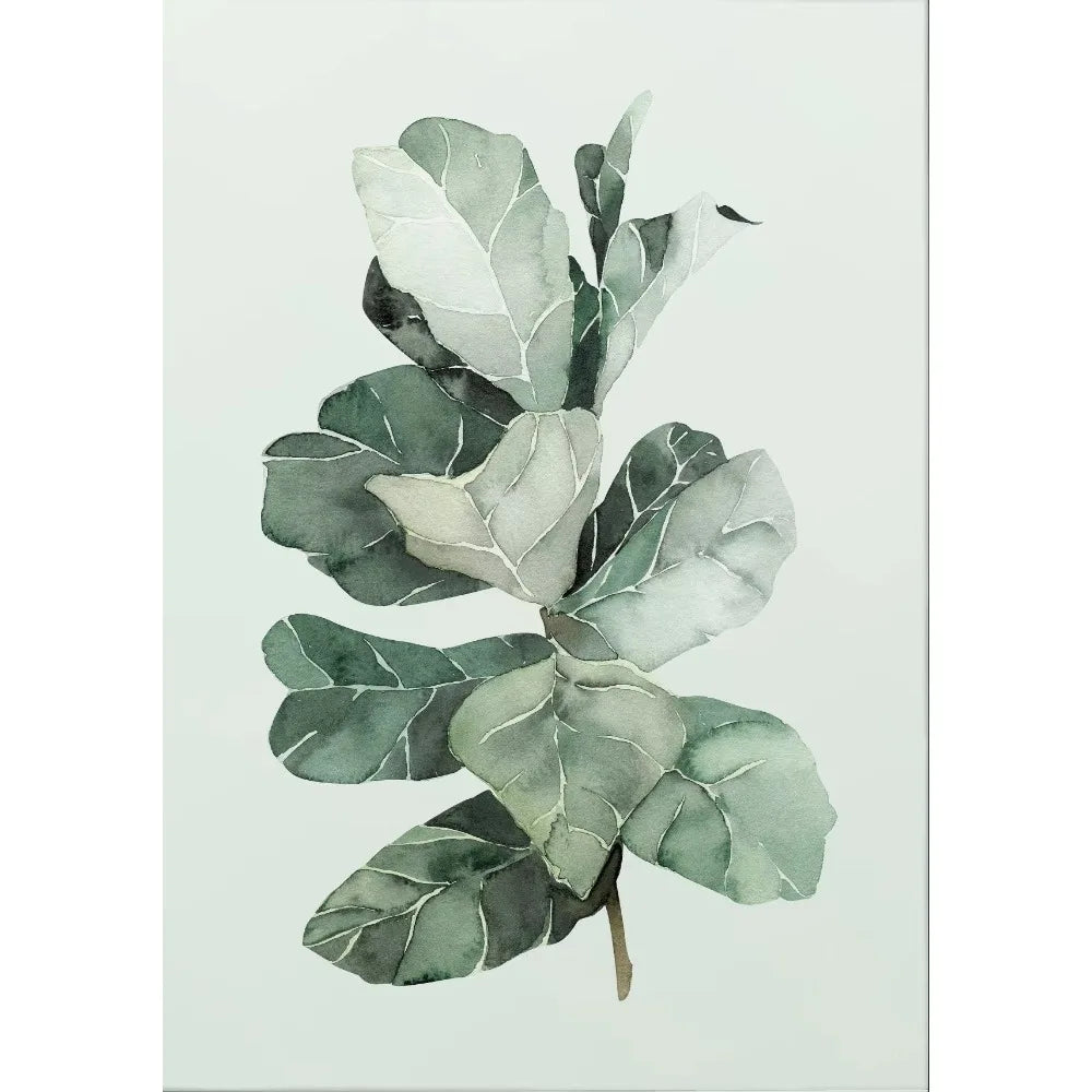 Garden Flower Vase Art Poster Flower Plant Illustration Print Canvas Painting Wall Art Picture Home Living Room Room Decorati Peaceful Pleasures Health and Wellness