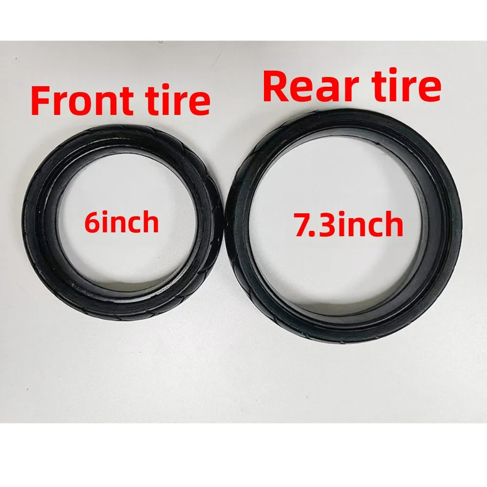 Babyzen YOYO YOYA Stroller Replacement Rubber Wheels Front & Rear