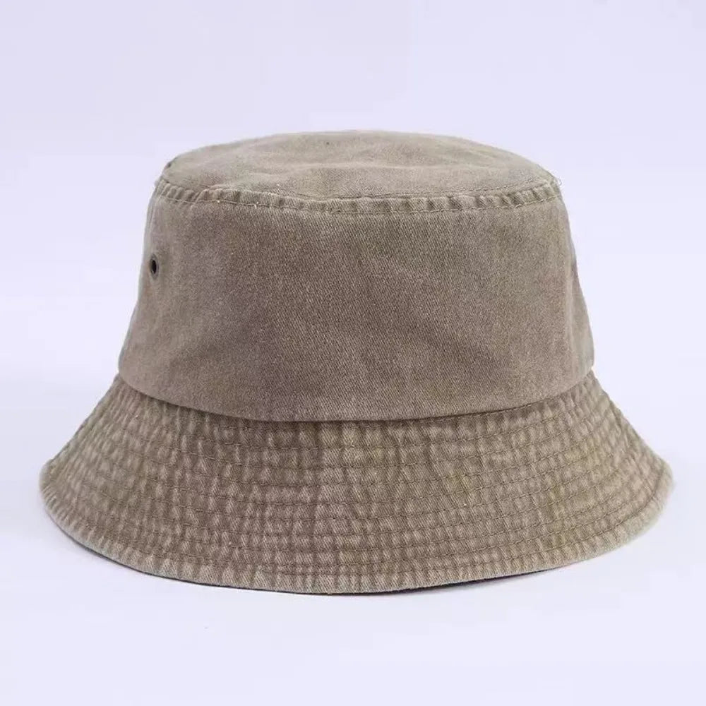 Unisex Cotton Bucket Hat | Sun Protection Fisherman Cap