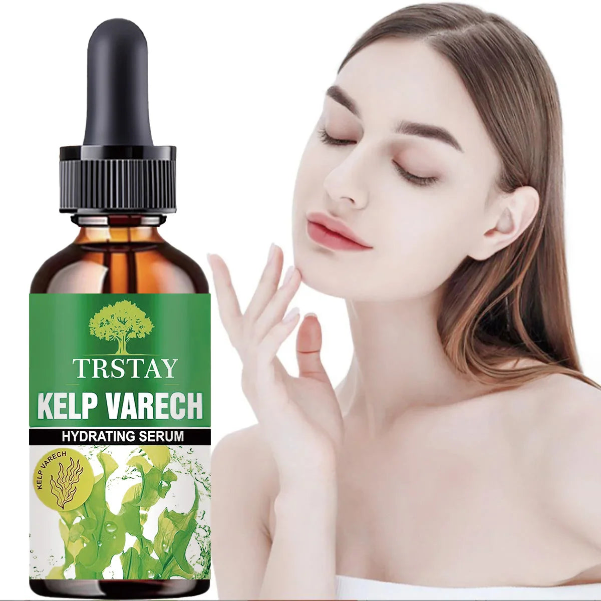 Deep Sea Algae & Kelp Brightening Face Serum | TRSTAY