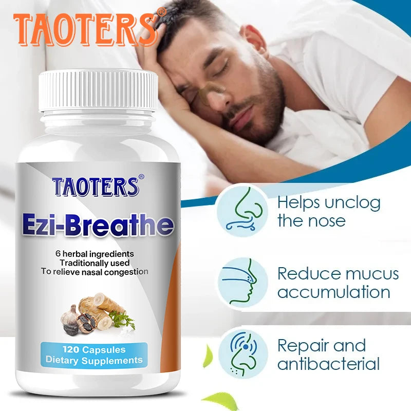 Ezi-Breathe Capsules | 6-in-1 Lung & Respiratory Support