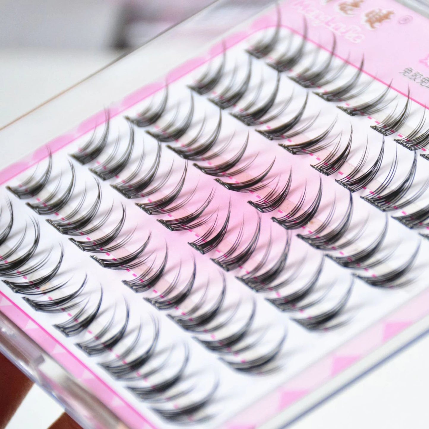 Manga Self-Adhesive False Eyelash Clusters | Press-On Lashes