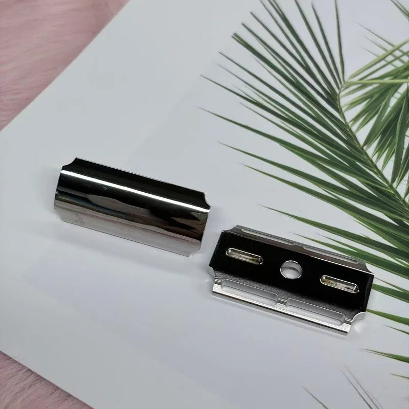 2026 New Arrival YAQI Vostok 70SB Straight Razor Safety Bar 316 Stainless Steel Polished 0.7mm Blade Gap Classic Shaving Tool Peaceful Pleasures Health and Wellness