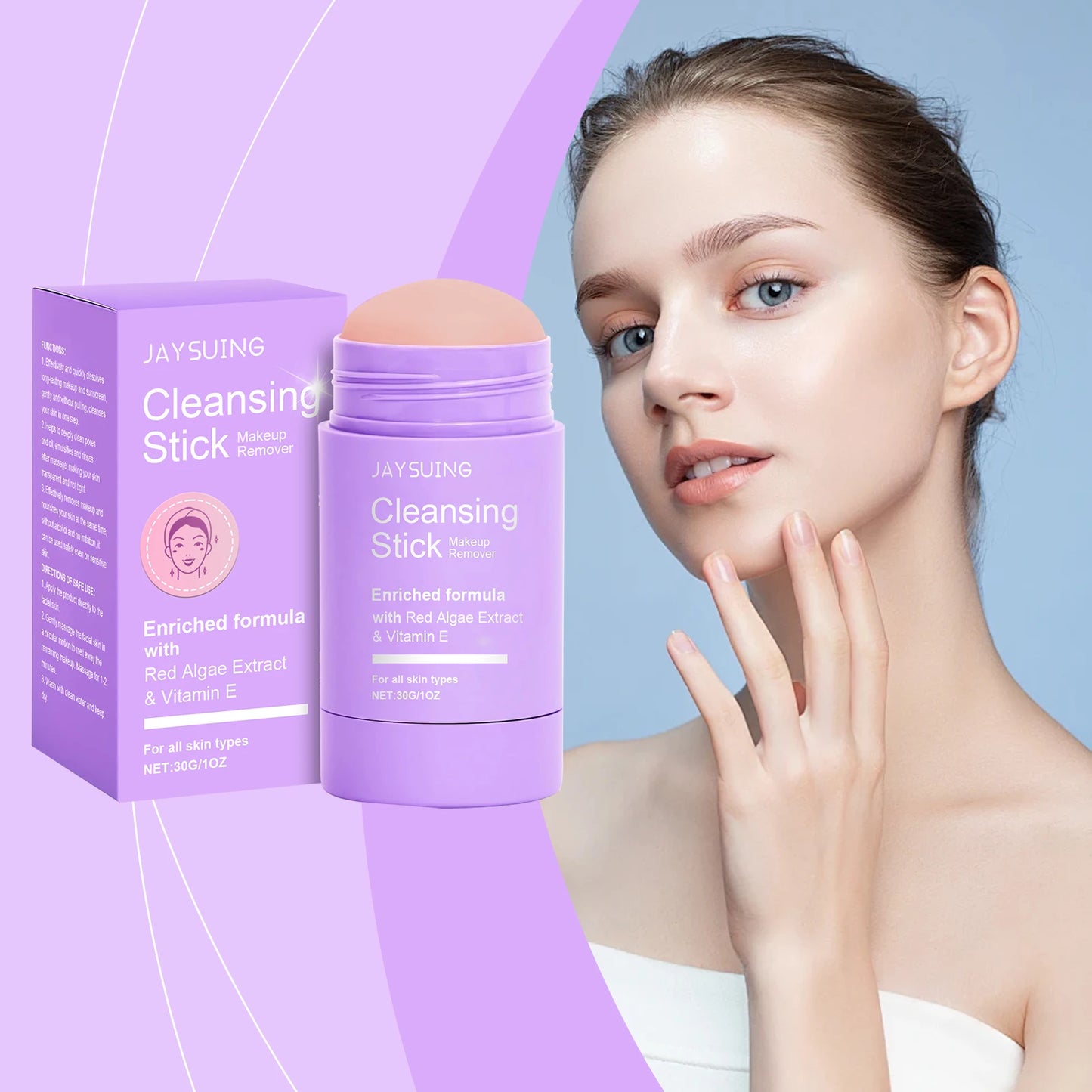 Vitamin E Makeup Remover Stick for Deep Cleansing Peaceful Pleasures Health and Wellness