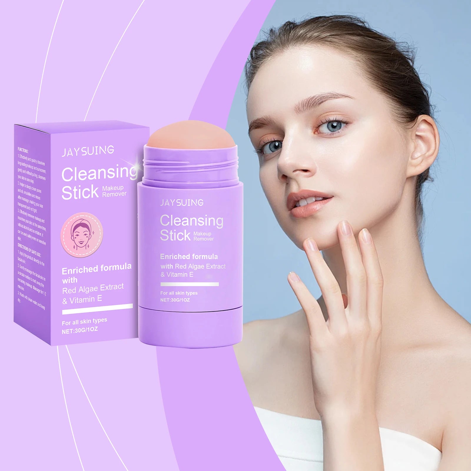 Vitamin E Makeup Remover Stick for Deep Cleansing Peaceful Pleasures Health and Wellness