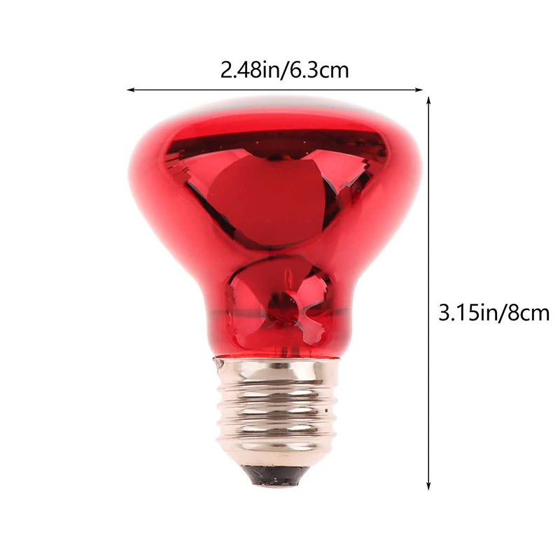 Reptile UVA Heating Bulb E27 | 25W–100W Basking & Night Heat