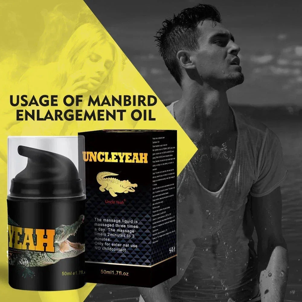 Man Penis Enlargement Gel Long-Last Aphrodisiac Penis Enlargement Cream Private Parts Care Increase Size Erection Sex Products Peaceful Pleasures Health and Wellness