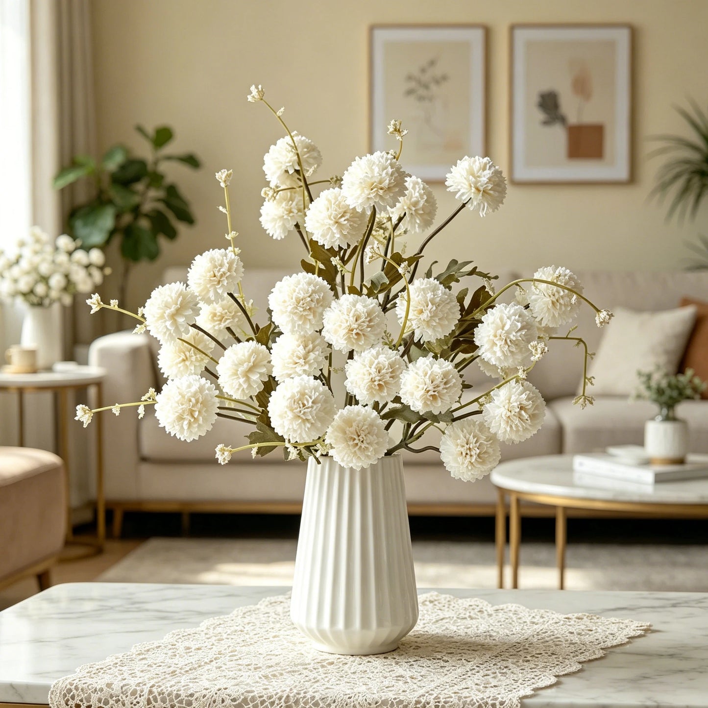 Silk Chrysanthemum Artificial Flowers – Wedding & Home Décor