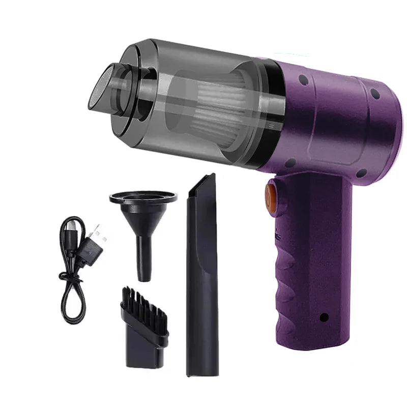 15000Pa Cordless Handheld Vacuum – Car, Pet & Home Cleaner
