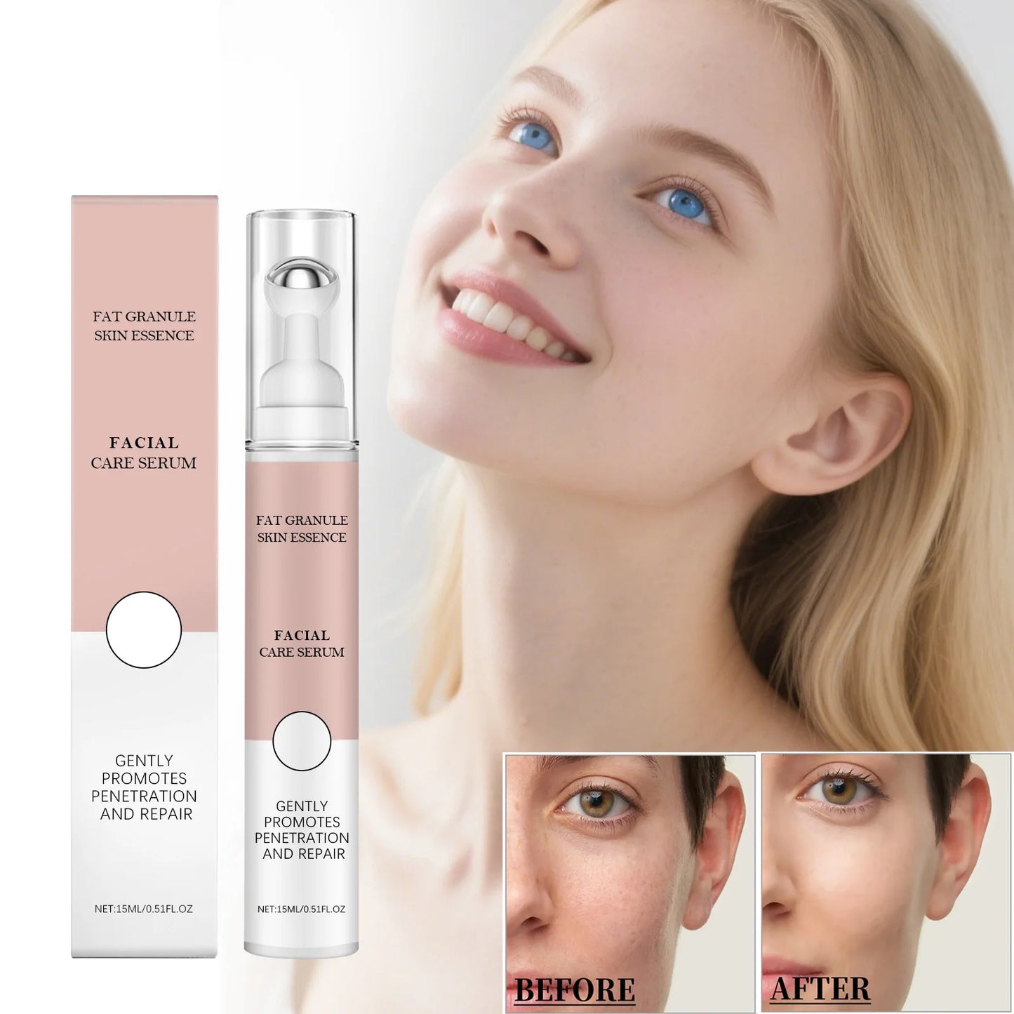Pore Purifying Roll-On Face Serum – Blackhead & Oil Control