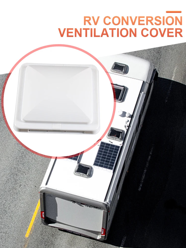 Motorhome Roof Vent Cover 14 X 14inch Camper Vent Lid Metal Motorhome Air Flow Ventilation Cover for Trailer Caravan Motorhome Peaceful Pleasures Health and Wellness