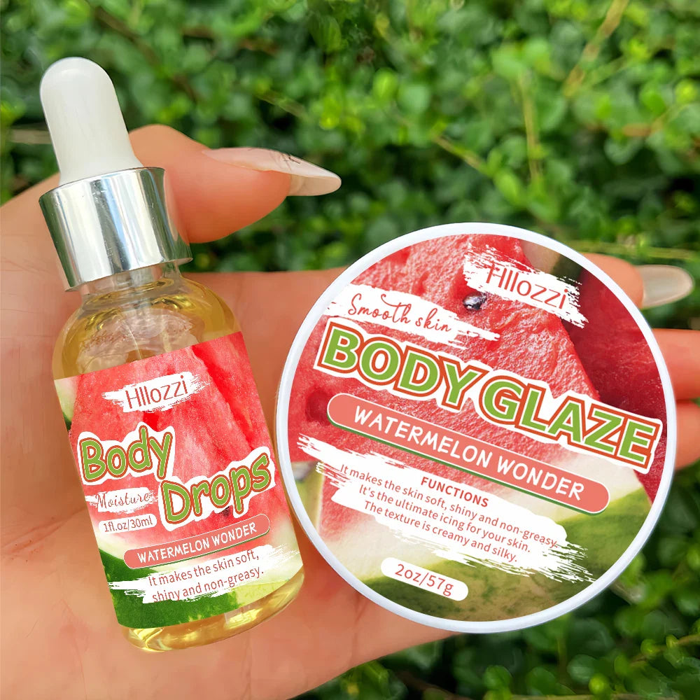 Body Glaze & Oil Combo – Non-Greasy Hydrating Body Lotion
