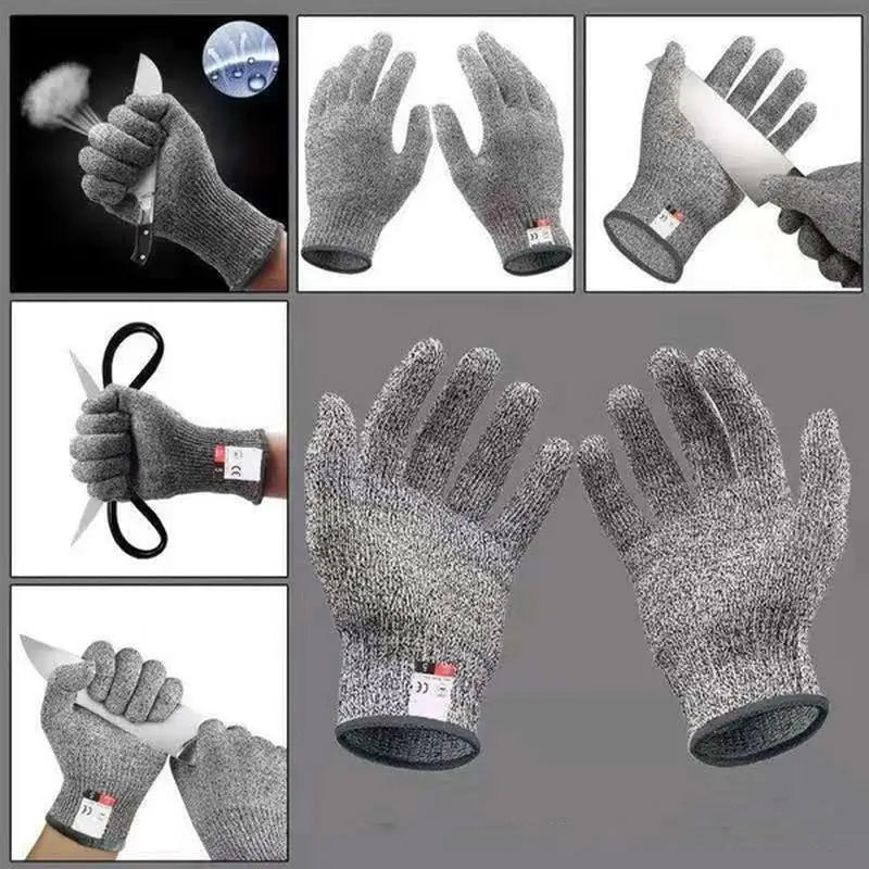 Level 5 Cut Resistant Gloves – Food Grade Kitchen & Garden Safety Cut Resistant Gloves Peaceful Pleasures Health and Wellness