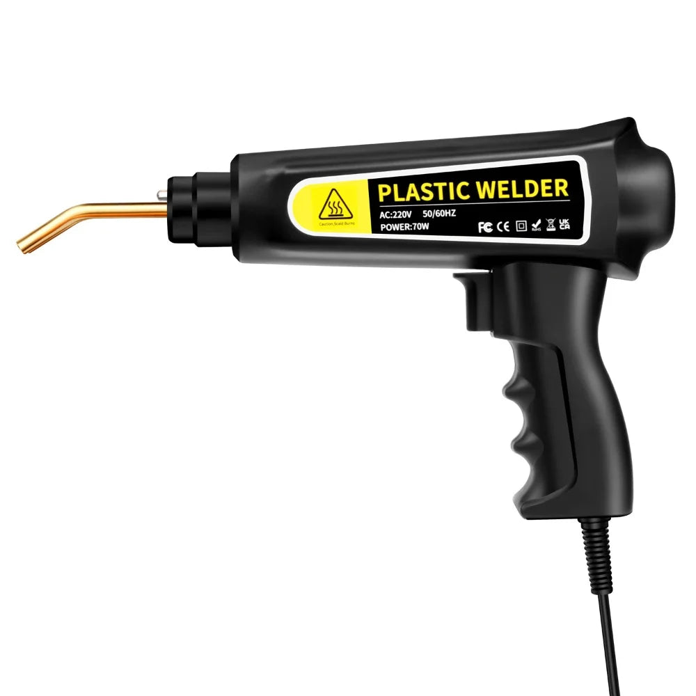 Car Bumper Repair Kit Plastic Welding Machine Hot Stapler 70W With Staples For Bumper/Kayak/PVC Material Soldering Tools Peaceful Pleasures Health and Wellness