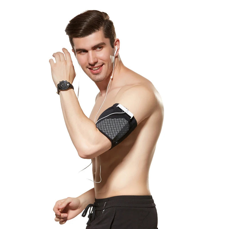 For Sports Bag For Phone Armbands mp3/mp4 Bags Sleeve Bags For Jogging Reflective Wrist Bag Running Accessories Iphone 15 Case Peaceful Pleasures Health and Wellness