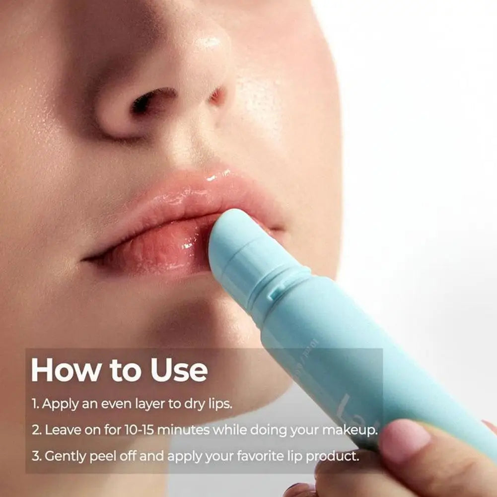 10ml Original 3-in-1 Lip Mask Laka Soothing Prep Lip Mask Soft Quick Peel-Off Mineral Hydrating Moisturizing Cooling Lip Blam Peaceful Pleasures Health and Wellness