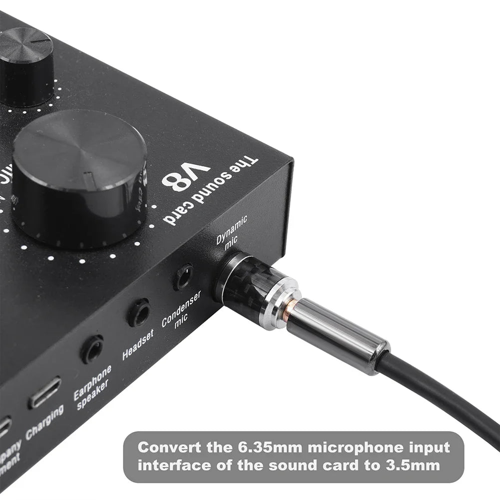 6.35mm to 3.5mm Headphone Adapter | 1/4" to 1/8" Stereo Plug