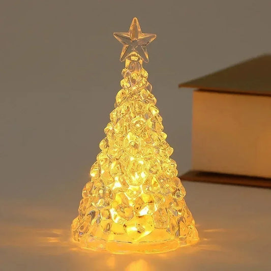 Rainbow Pentagram Crystal Night Light | Bedroom Atmosphere Lamp