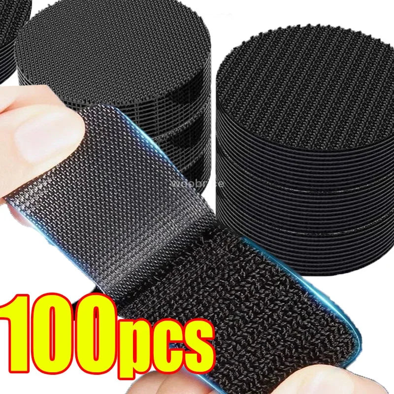 Self-Adhesive Hook & Loop Fastener Tape – Carpet, DIY & Cable