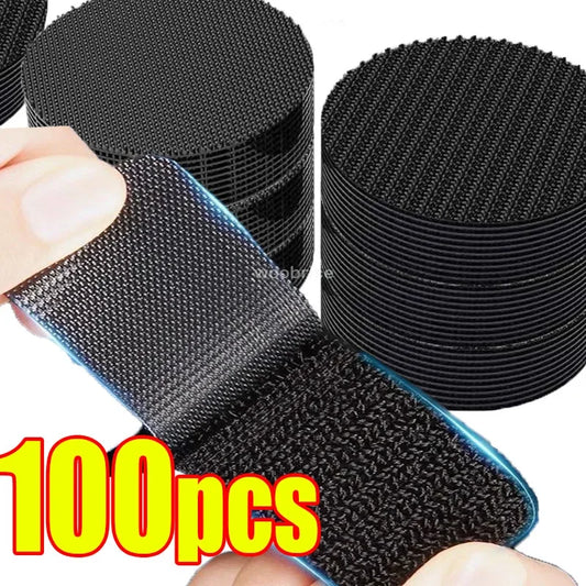 Self-Adhesive Hook & Loop Fastener Tape – Carpet, DIY & Cable Adhesive Fastener Tape Oasis Select