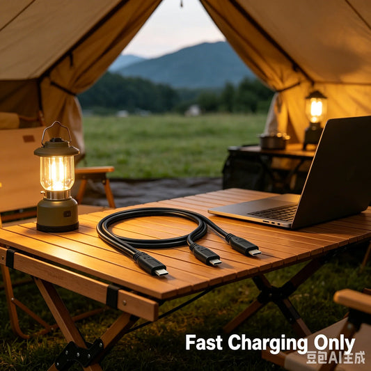 USB-C Splitter 1-to-2 Cable | 15W 3A Charging & Data Sync USB-C Splitter Cable Oasis Select