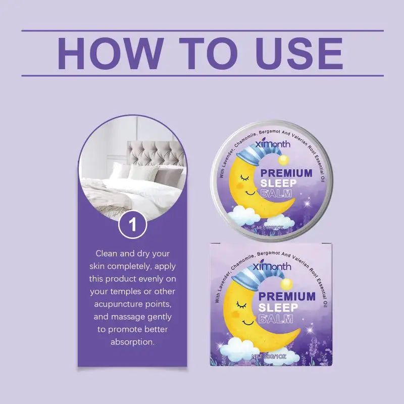 The Gentle Formula Of This Sleep Balm Ensures a Comfortable Night's Sleep And Moisturizes The Skin Peaceful Pleasures Health and Wellness