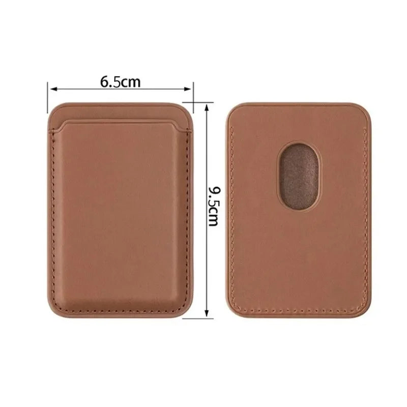 2026 Top Selling！Phone Accessories Magnetic Wallet Holder Leather Case For iPhone13/12/14/15/16/17 Pro Max Phone Card Holder Peaceful Pleasures Health and Wellness