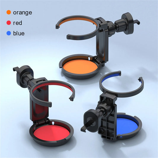 New Car Water Cup Holder Multi-Functional Collapsible Car Air Outlet Beverage Holder Ashtray Fixed Frame Cross-Border Peaceful Pleasures Health and Wellness