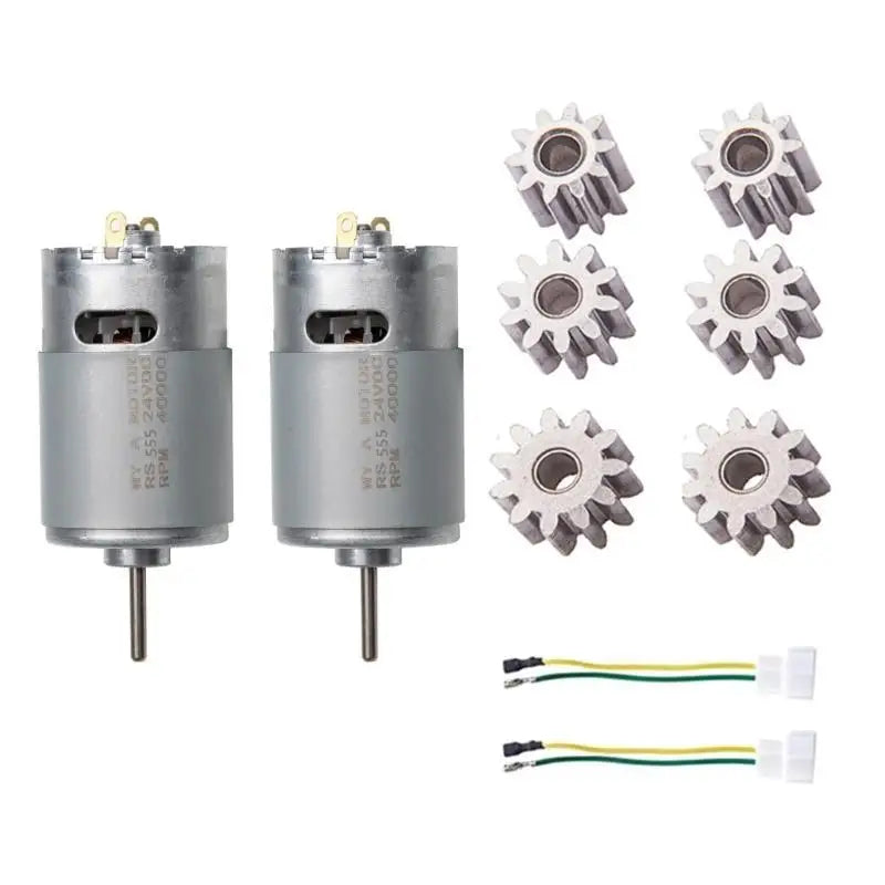24V RS555 Upgrade Motor for Kids Ride-On Car – 2-Pack