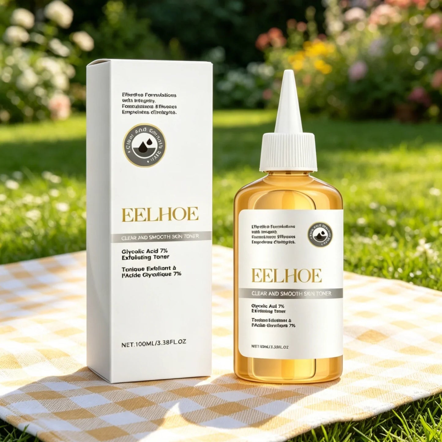 EELHOE Glycolic Acid Toner – Exfoliate, Brighten & Hydrate