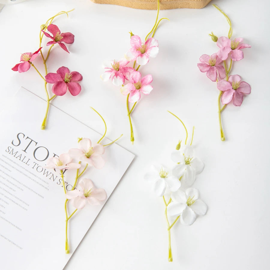 Artificial Silk Plum Blossom Flowers – Wedding & Home Decor Artificial Silk Flowers Peaceful Pleasures Health and Wellness