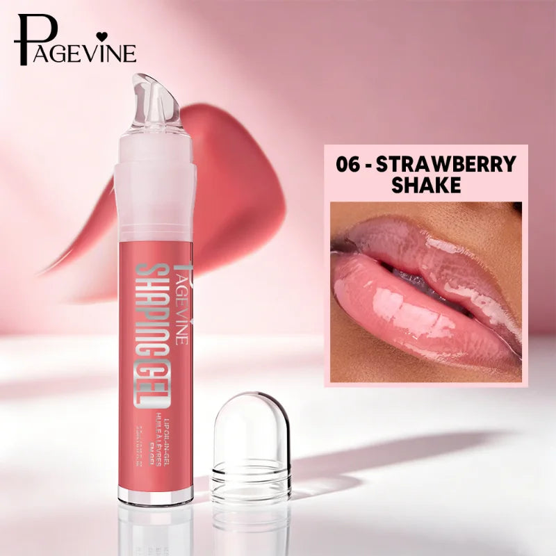 Tint Long Lasting Moisturizing Shiny Lip Plumper Gloss 8 Colors Hydrating Nourishing Lip Oil Low Saturation Smoothing Lip Makeup Peaceful Pleasures Health and Wellness 6