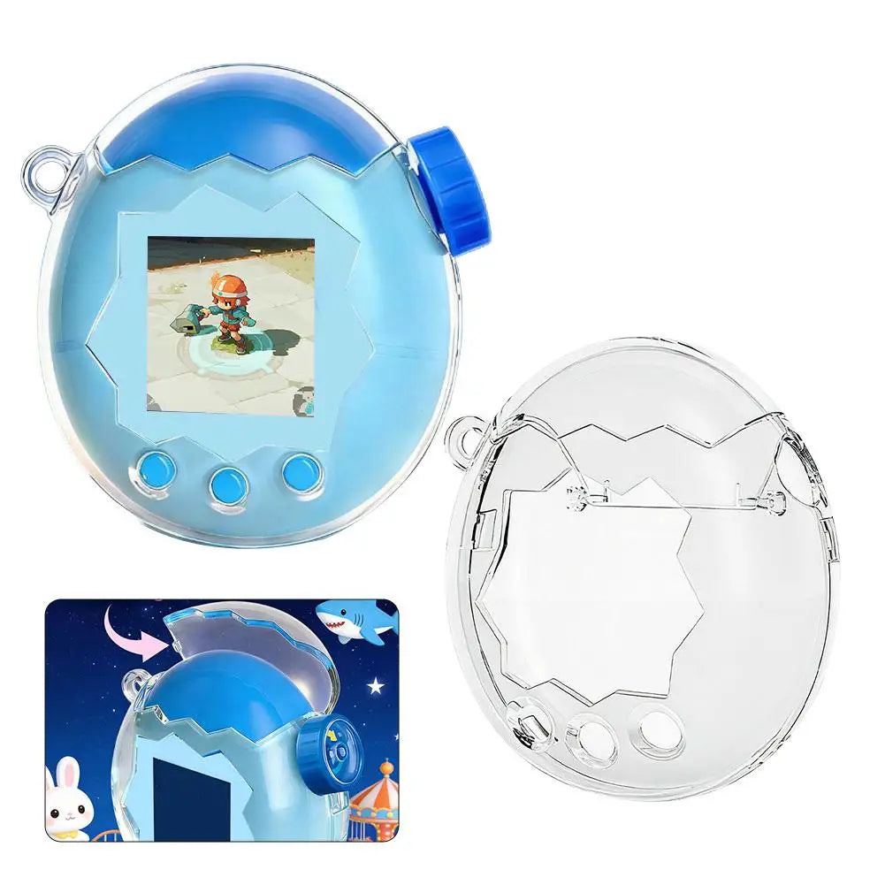 Tamagotchi Paradise Protective PC Case – Clear & Glitter