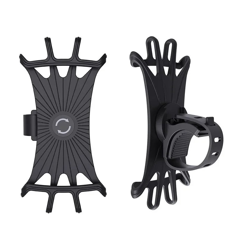 360° Rotatable Bike & Motorcycle Phone Mount | Universal Holder Bike Phone Mount Peaceful Pleasures Health and Wellness no black
