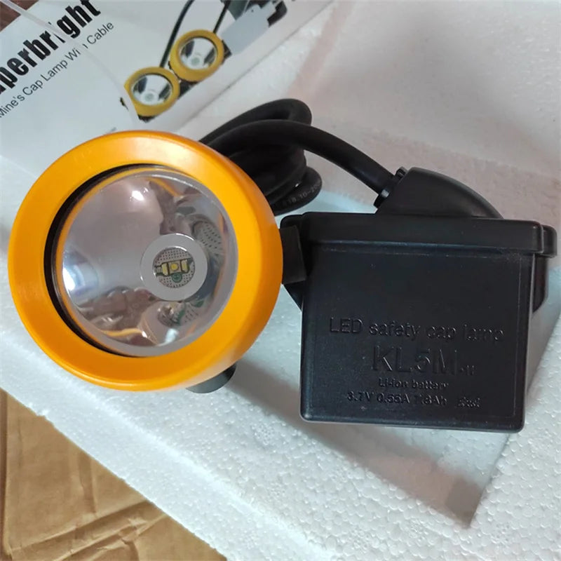 KL5M Explosion-Proof Mining Headlamp | Waterproof LED Smart Light