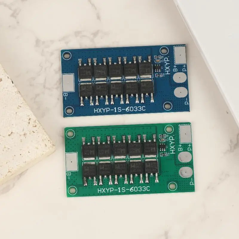 1/5Pcs Overcharge/Over-Discharge 1S BMS 30A 3.2V LiFePO4 / 3.7V Lithium Battery Protection Board With 18650 Cell Short-Circuit Peaceful Pleasures Health and Wellness
