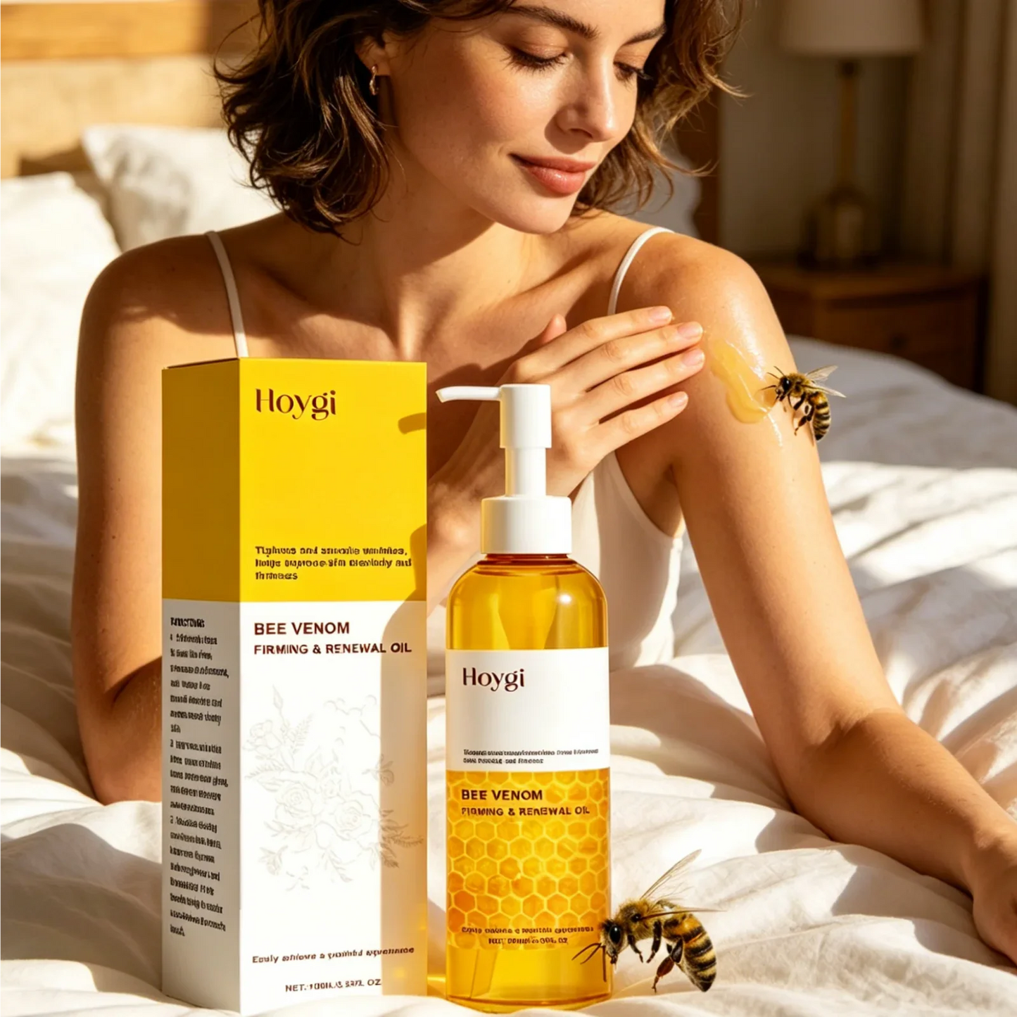 Hoygi Bee Venom Firming Body Oil – Skin Tightening 100ml