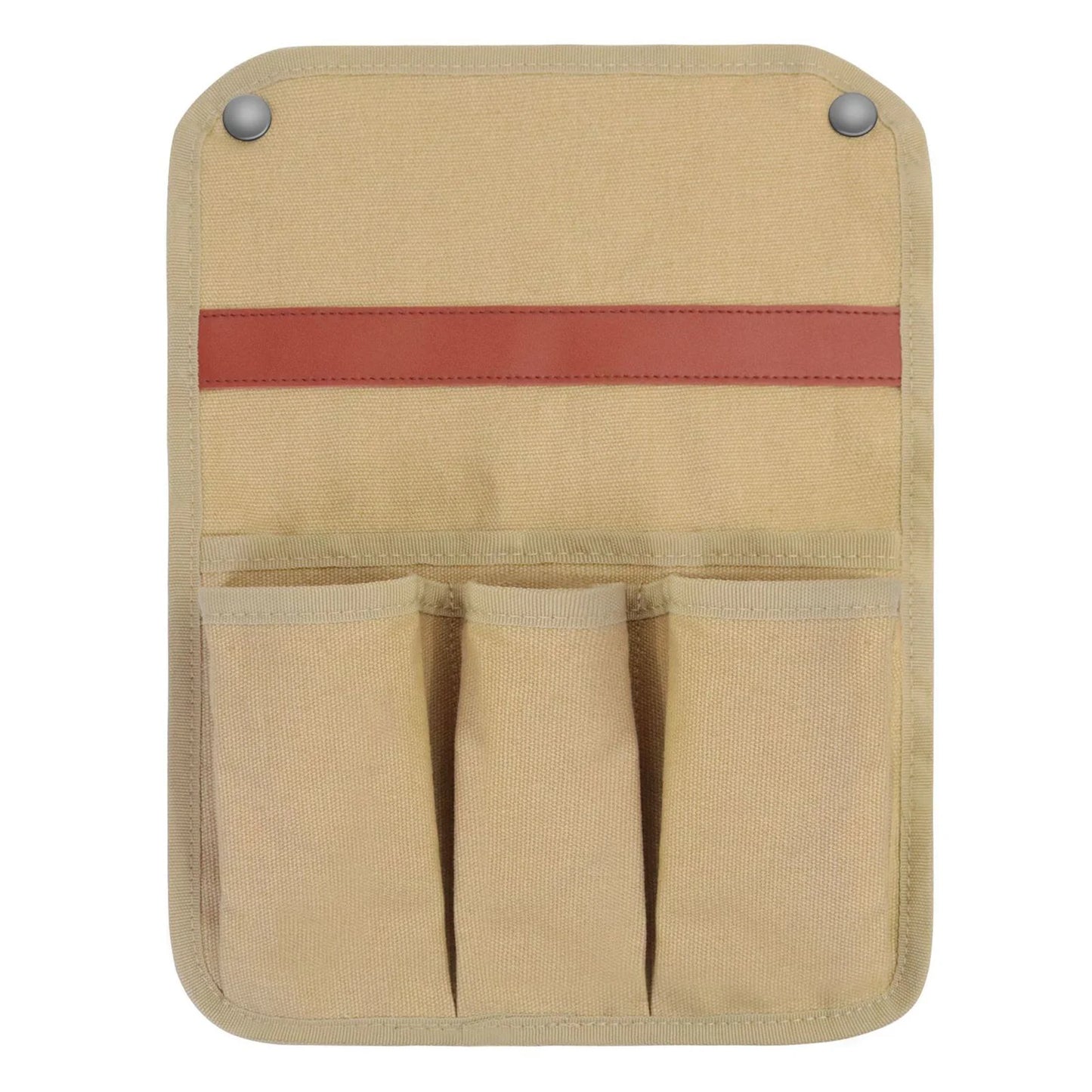 Camping Armrest Storage Bag Folding Chair Caddy Seat Pocket Container Bag Suitable for Outdoor Beach Chairs Peaceful Pleasures Health and Wellness Khaki