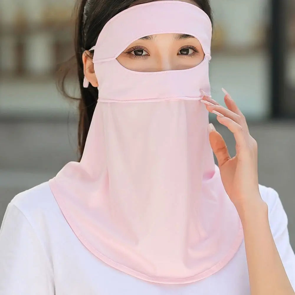 Full-Face Sunscreen Veil – UPF 50+ Outdoor Sun Protection Peaceful Pleasures Health and Wellness