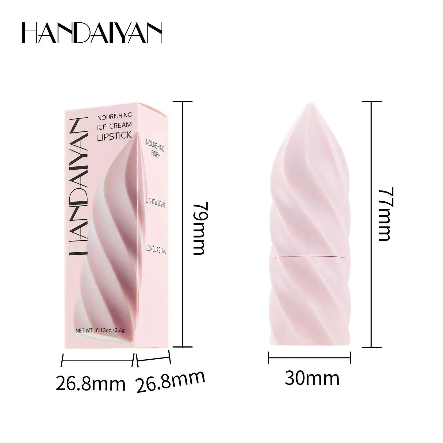 Handaiyan Matte Velvet Lipstick – Waterproof, Long-Lasting