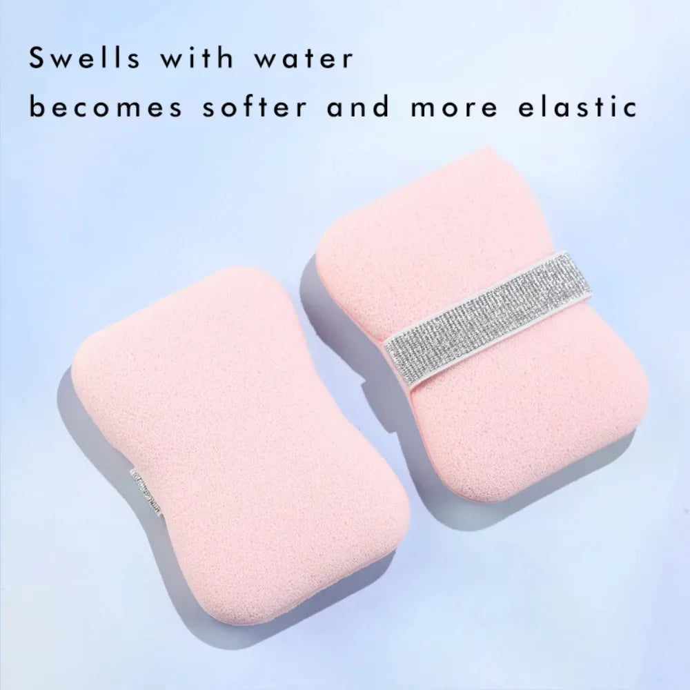 1-4PCS Color Sponge Soap Bag Bath Cleansing Foaming Net Pouch Body Exfoliating Scrubber Sponges Bathroom Nylon Soap Pocket Peaceful Pleasures Health and Wellness