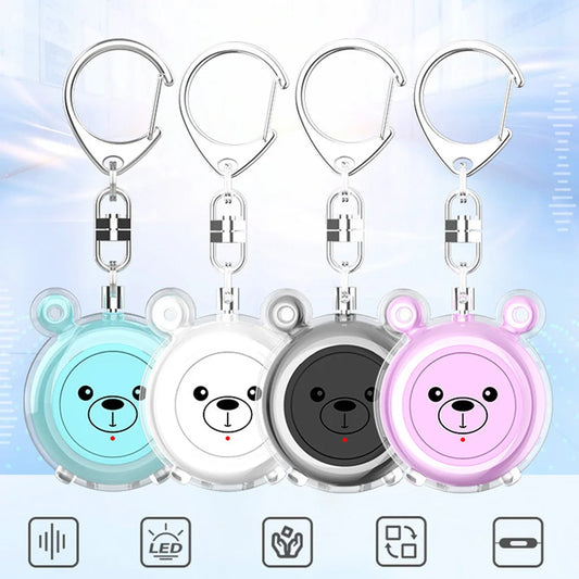 130dB Personal Safety Alarm Keychain | Type-C Rechargeable Personal Safety Alarm Oasis Select