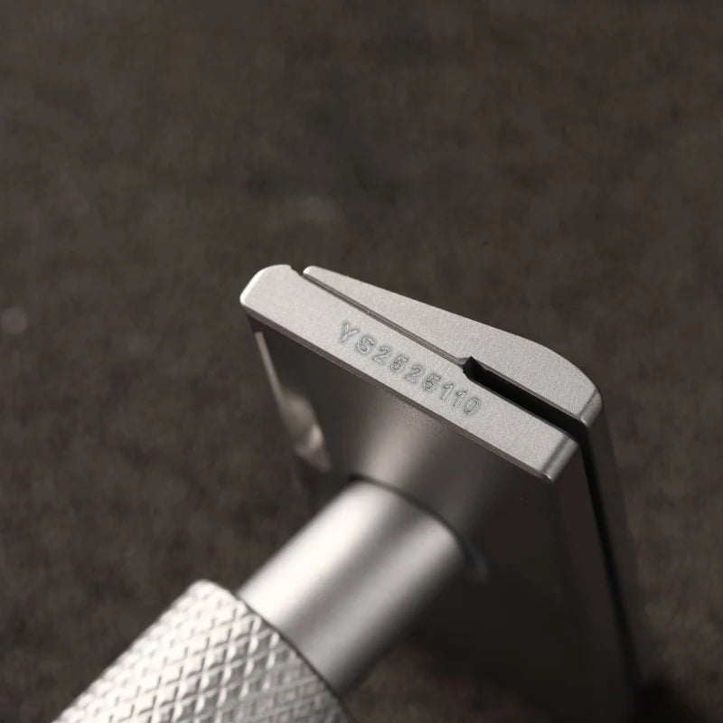 2026 YAQI Aileron GEM Blade Safety Razor Traditional Shaving Razor 3 Plates for Smooth Comfortable Cut Men's Grooming Essential Peaceful Pleasures Health and Wellness