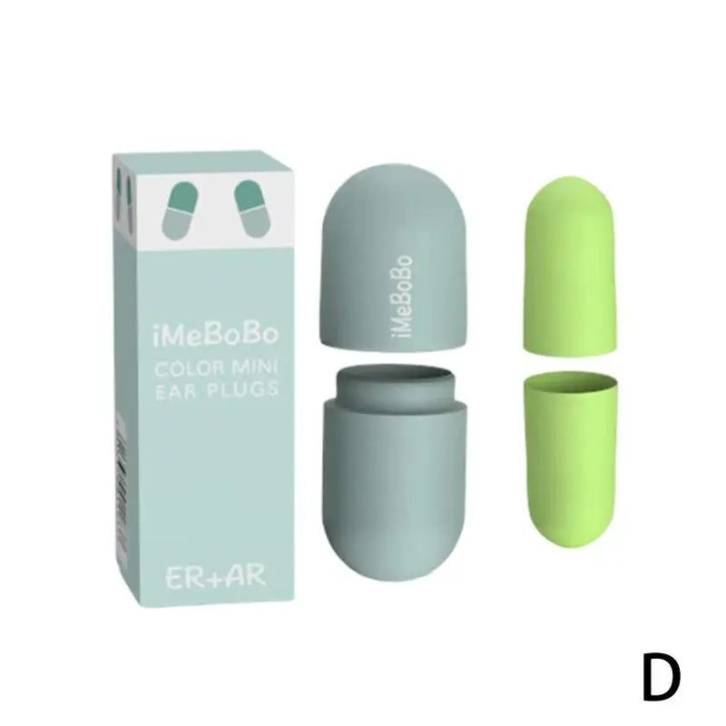 Sleeping Capsule Sponge Earplugs – Soundproof Noise Reduction